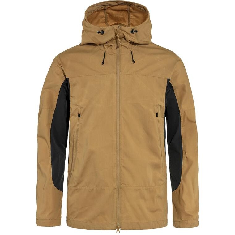 Fjällräven Mens Abisko Lite Trekking Jacket  (Brun (BUCKWHEAT BRWN-DK GREY/232-030) Small)