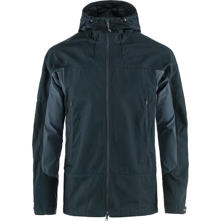 Fjällräven Mens Abisko Lite Trekking Jacket  (Blå (DARK NAVY-MTN BLUE/555-570) Small)