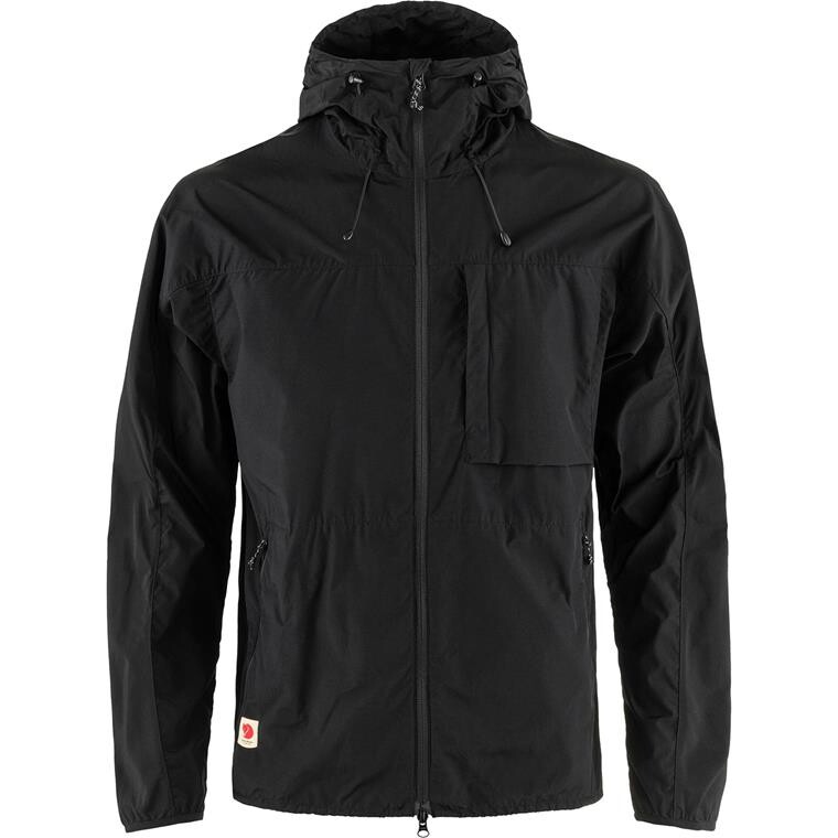 Fjällräven Mens High Coast Wind Jacket  (Sort (BLACK/550) X-small)