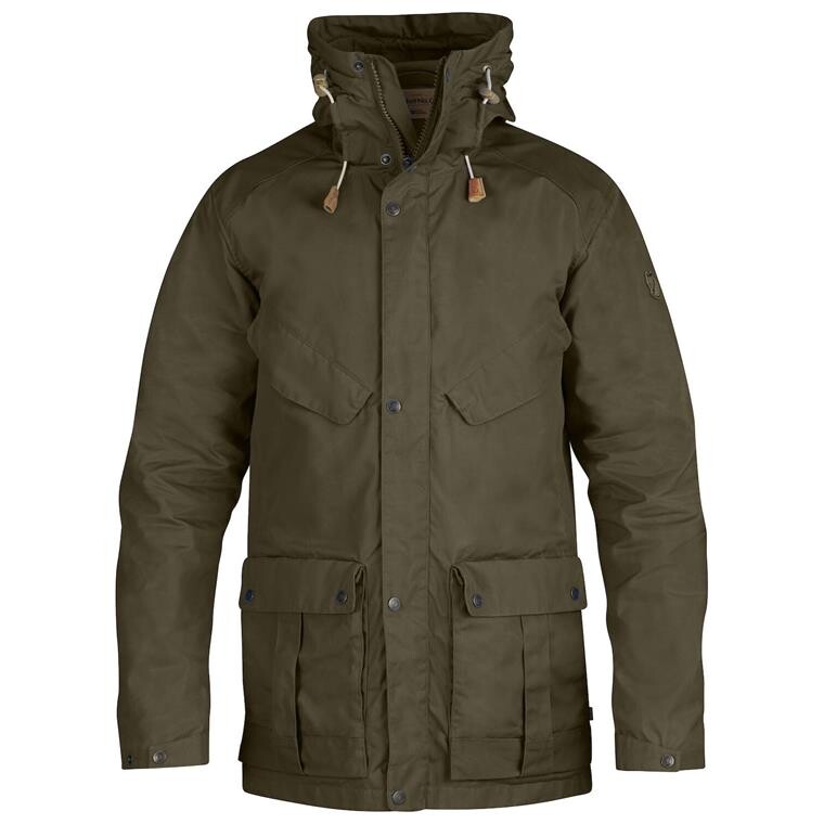 Fjällräven Mens Jacket No. 68  (Grøn (DARK OLIVE/633) X-small)