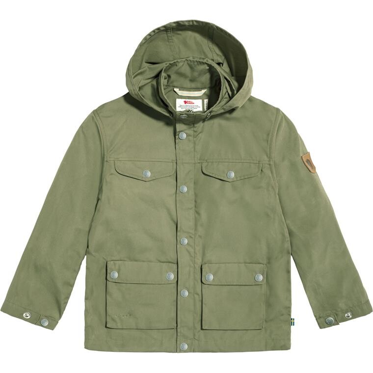 Fjällräven Kids Greenland Jacket (Grøn (GREEN/620) 117 cm)