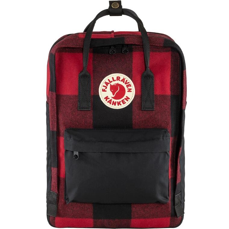 Fjällräven Kånken Re-wool Laptop 15" (Rød (RED-BLACK/320-550) One size)