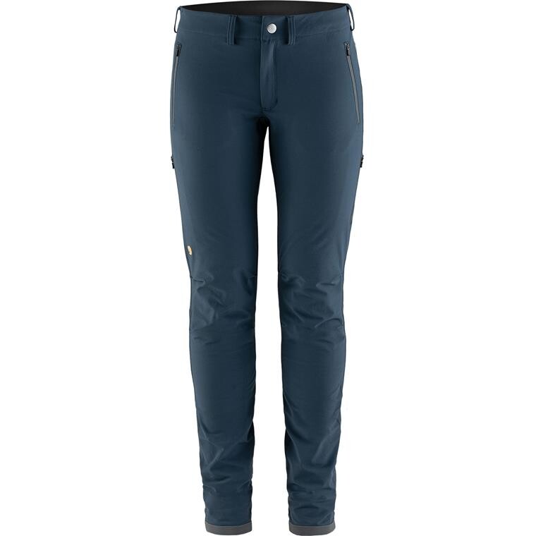 Fjällräven Womens Bergtagen Stretch Trousers  (Blå (MOUNTAIN BLUE/570) 36)
