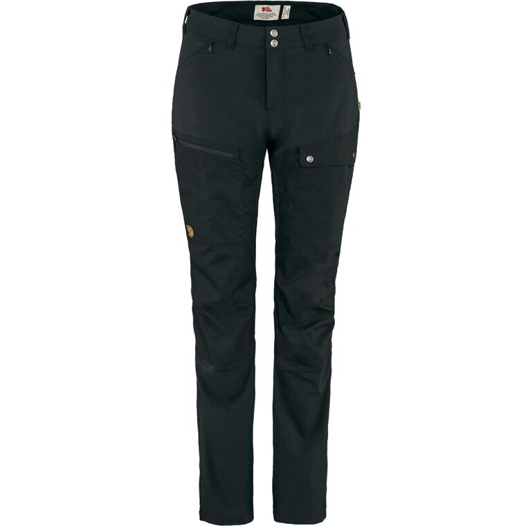 Fjällräven Womens Abisko Midsummer Trousers Short  (Sort (BLACK/550) 34)