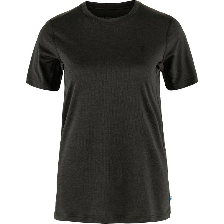 Fjällräven Womens Abisko Day Hike S/S  (Sort (BLACK/550) X-small)