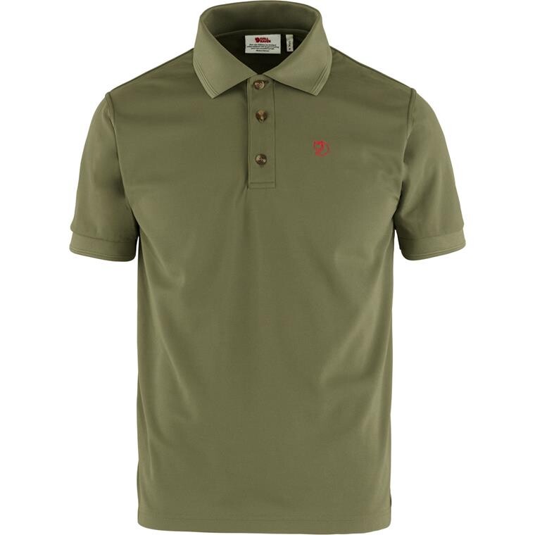 Fjällräven Mens Crowley Pique Shirt  (Beige (LIGHT OLIVE/622) X-small)