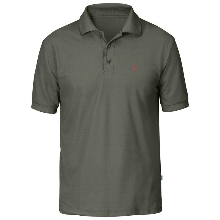 Fjällräven Mens Crowley Pique Shirt  (Grå (MOUNTAIN GREY/032) X-small)