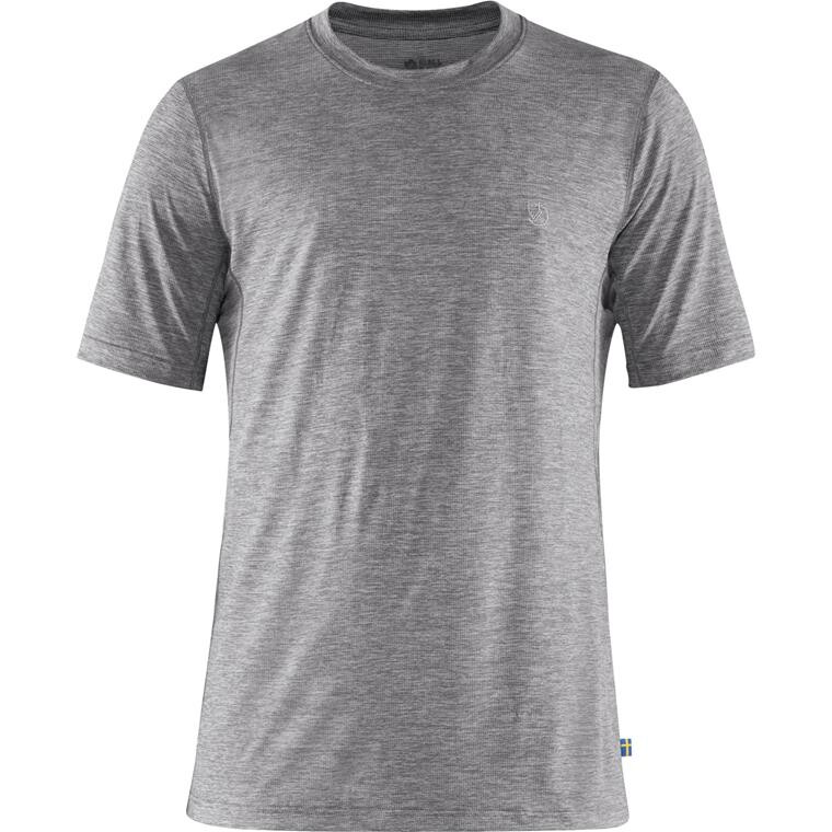 Fjällräven Mens Abisko Day Hike S/S  (Grå (SHARK GREY/016) X-small)