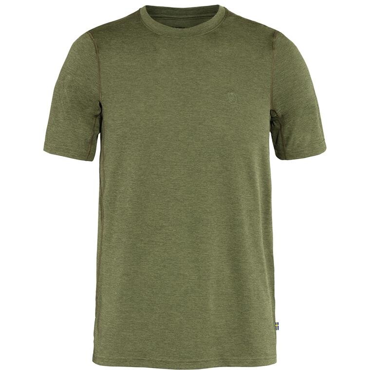 Fjällräven Mens Abisko Day Hike S/S  (Grøn (GREEN/620) X-small)