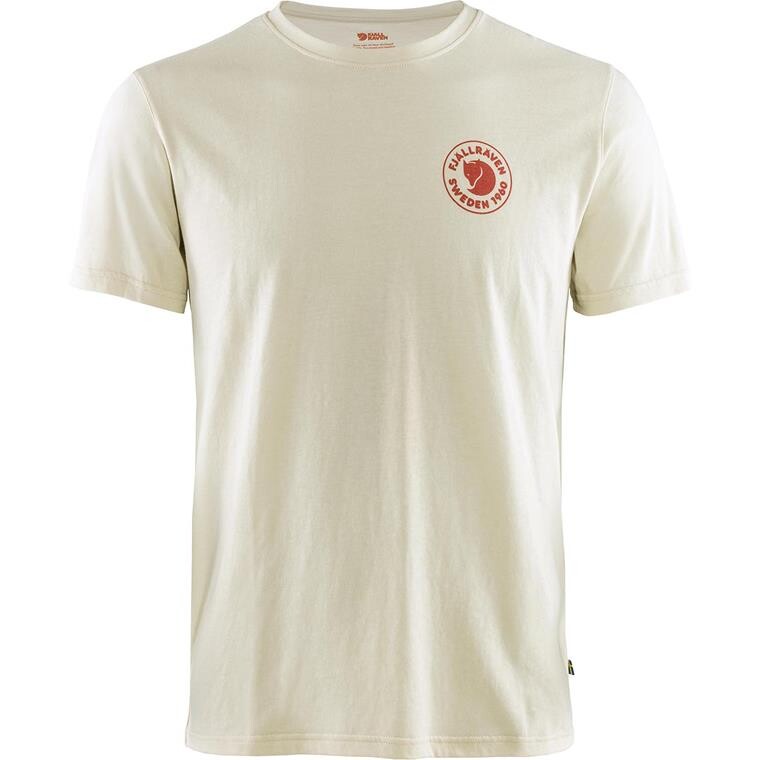 Fjällräven Mens 1960 Logo T-shirt  (Hvid (CHALK WHITE/113) X-small)