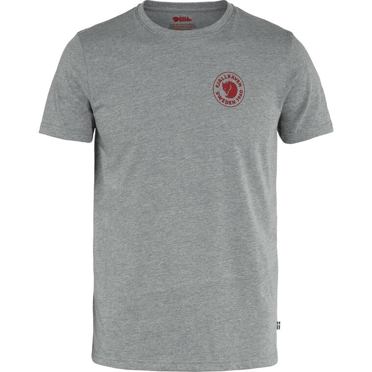 Fjällräven Mens 1960 Logo T-shirt (Grå (GREY MELANGE/051) X-small)