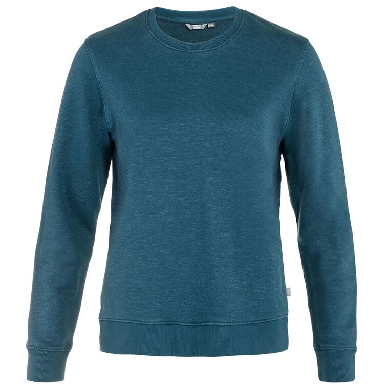 Tierra Womens Hempy Sweater  (Blå (MAJOLICA BLUE) Small)