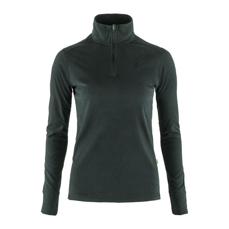 Fjällräven Womens Skare Half Zip  (Sort (BLACK/550) XX-small)