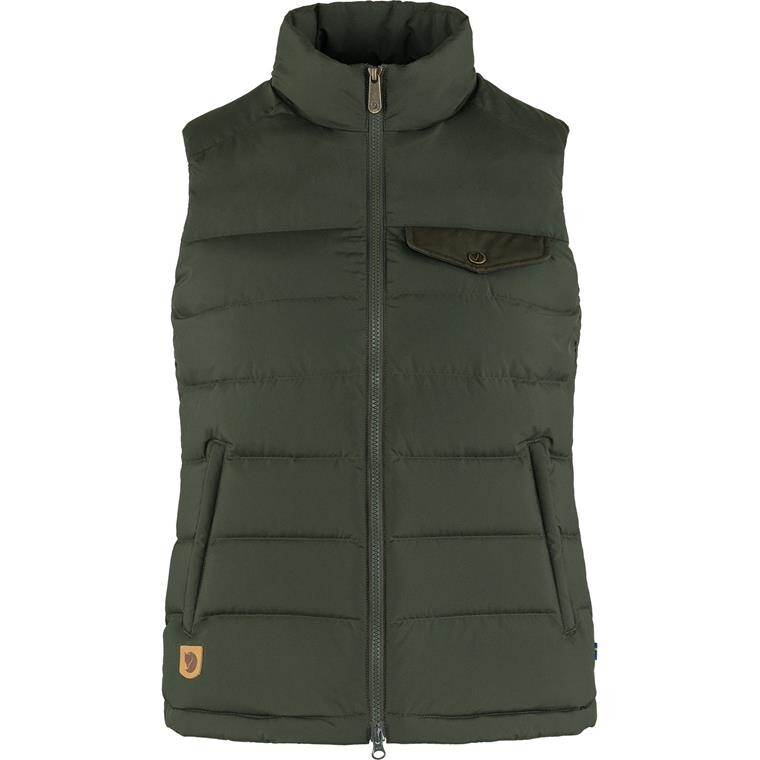 Fjällräven Womens Greenland Down Liner Vest  (Grøn (DEEP FOREST/662) XX-small)