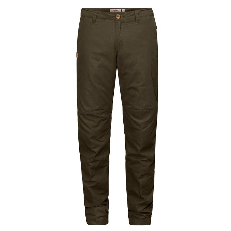 Fjällräven Womens Sörmland Tapered Winter Trs (Grøn (DARK OLIVE/633) 36)