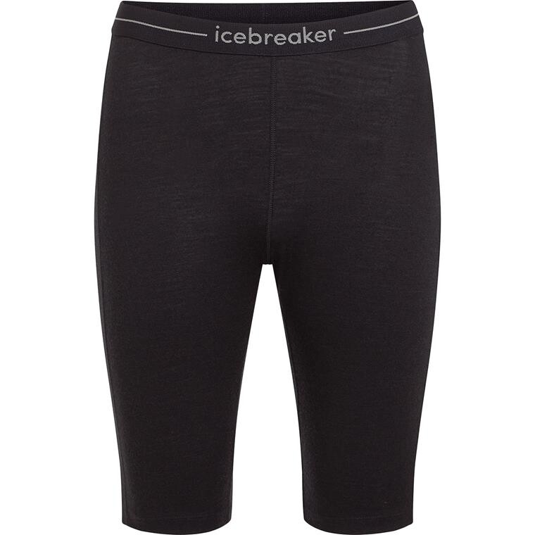 Icebreaker Womens Merino 200 Oasis Shorts (Sort (BLACK) X-small)