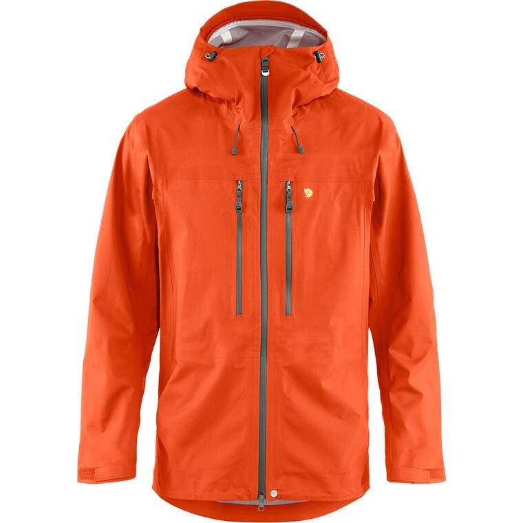 Fjällräven Mens Bergtagen Eco-shell Jacket (Orange (HOKKAIDO ORANGE/208) X-small)