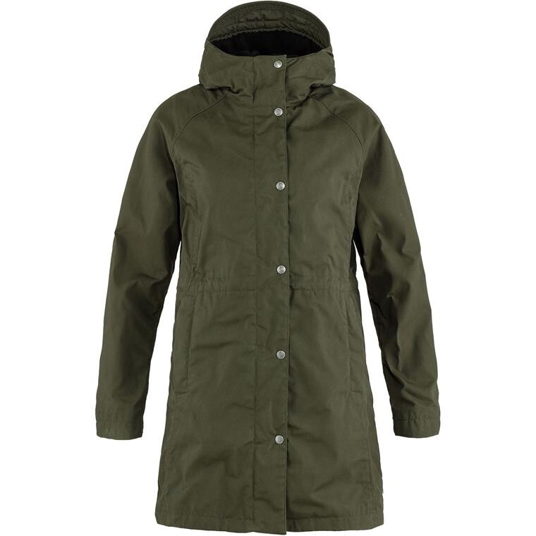 Fjällräven Womens Karla Hydratic Jacket  (Grøn (DEEP FOREST/662) Small)