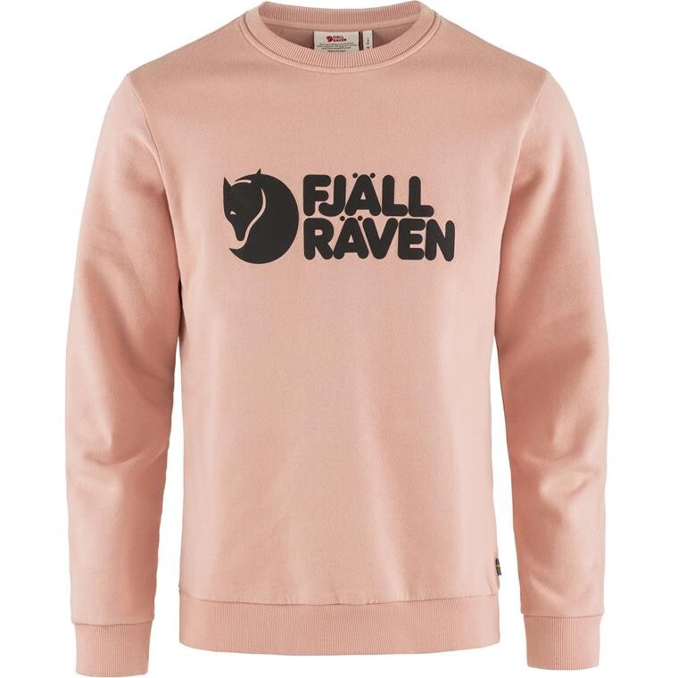 Fjällräven Mens Fjällräven Logo Sweater (Lyserød (CHALK ROSE/302) X-small)