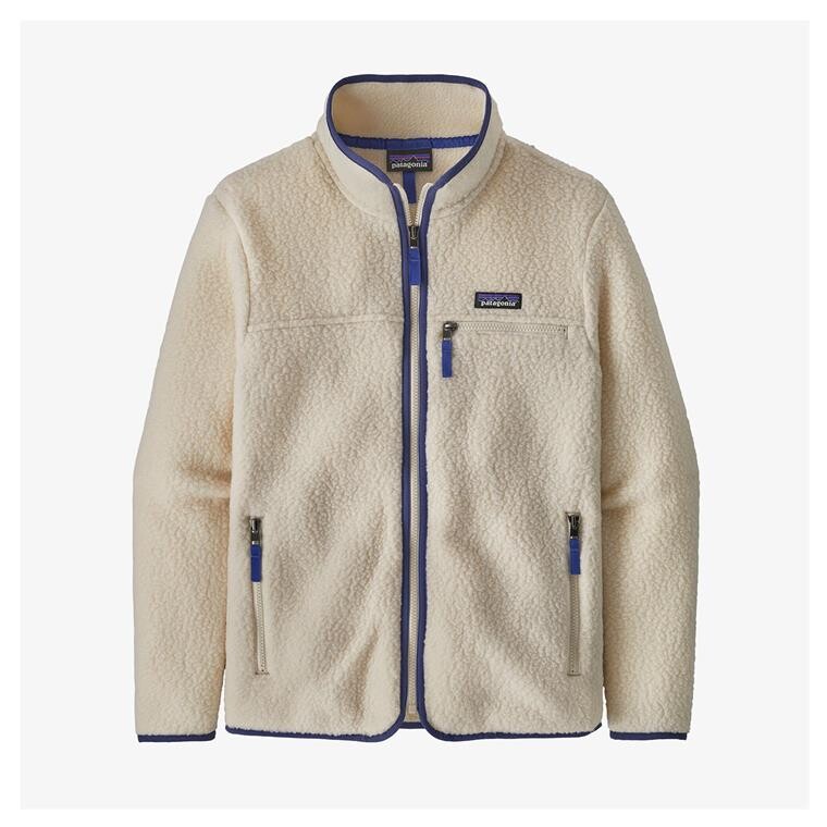 Patagonia Womens Retro Pile Jacket  (Beige (NATURAL) Large)