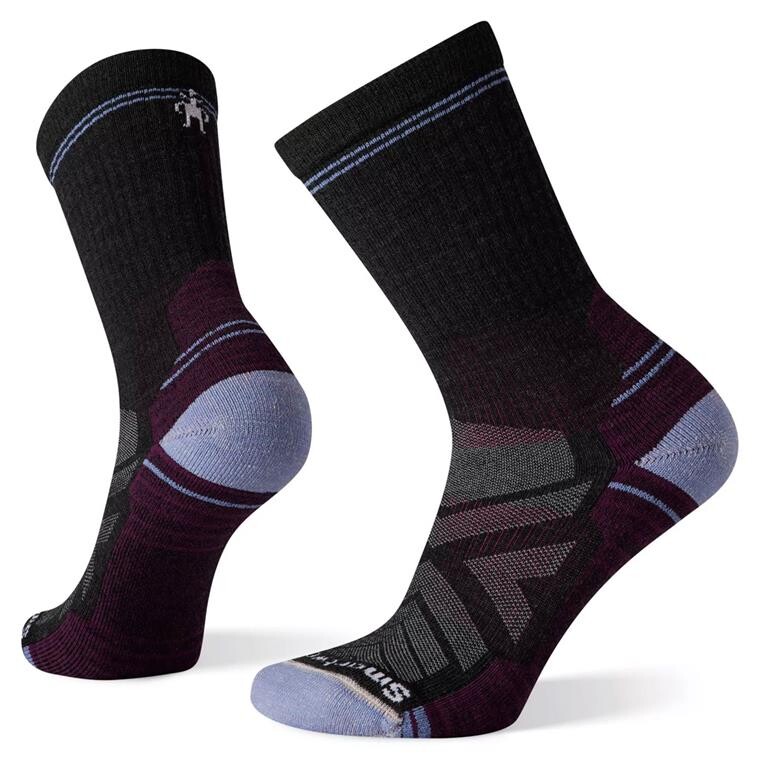 Smartwool Womens Hike Light Cushion Crew (Grå (CHARCOAL) 34-37)