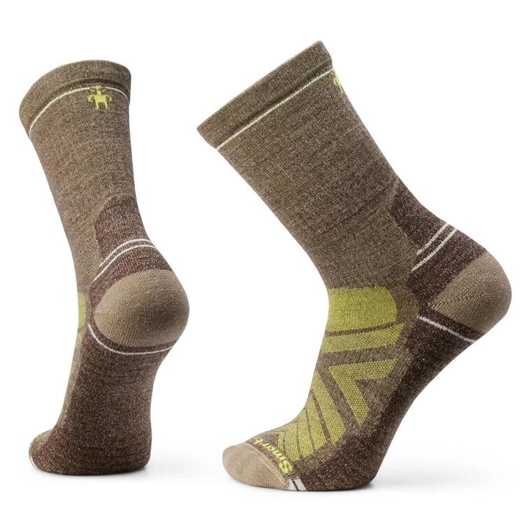 Smartwool Mens Hike Light Cushion Crew (Grøn (MILITARY OLIVE-FOSSIL) 38-41)
