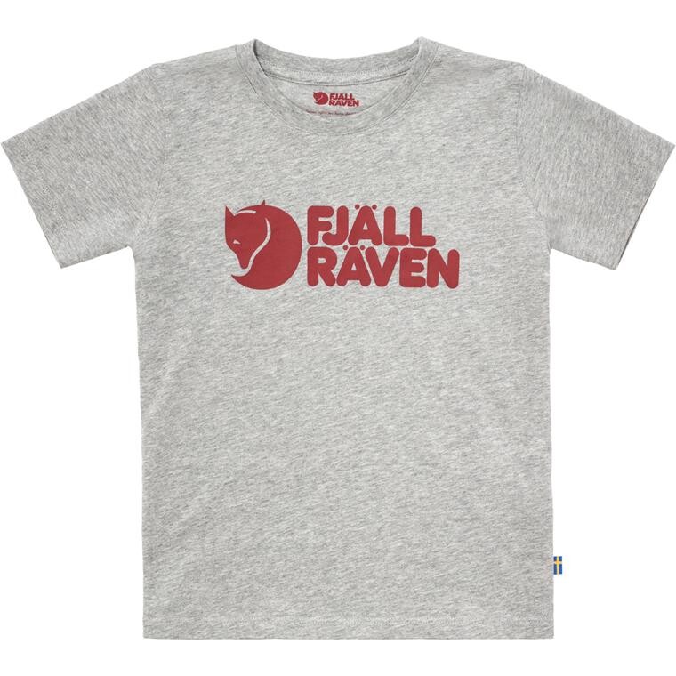 Fjällräven Kids Fjällräven Logo T-shirt (Grå (GREY-MELANGE/020-999) 105 cm)