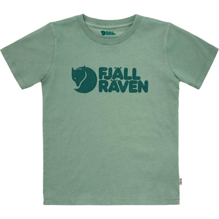 Fjällräven Kids Fjällräven Logo T-shirt (Grøn (PATINA GREEN/614) 105 cm)