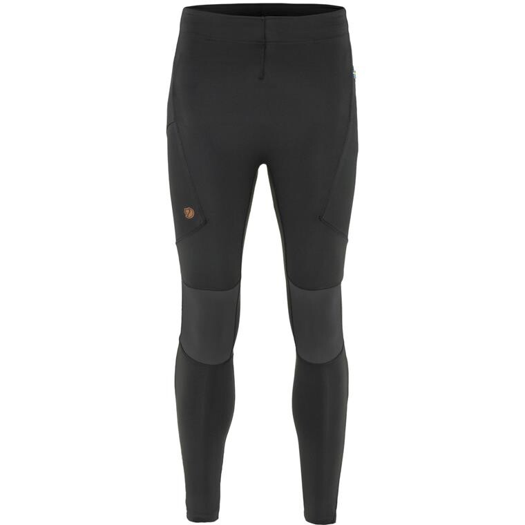 Fjällräven Mens Abisko Trekking Tights Pro (Sort (BLACK-IRON GREY/550-048) X-small)