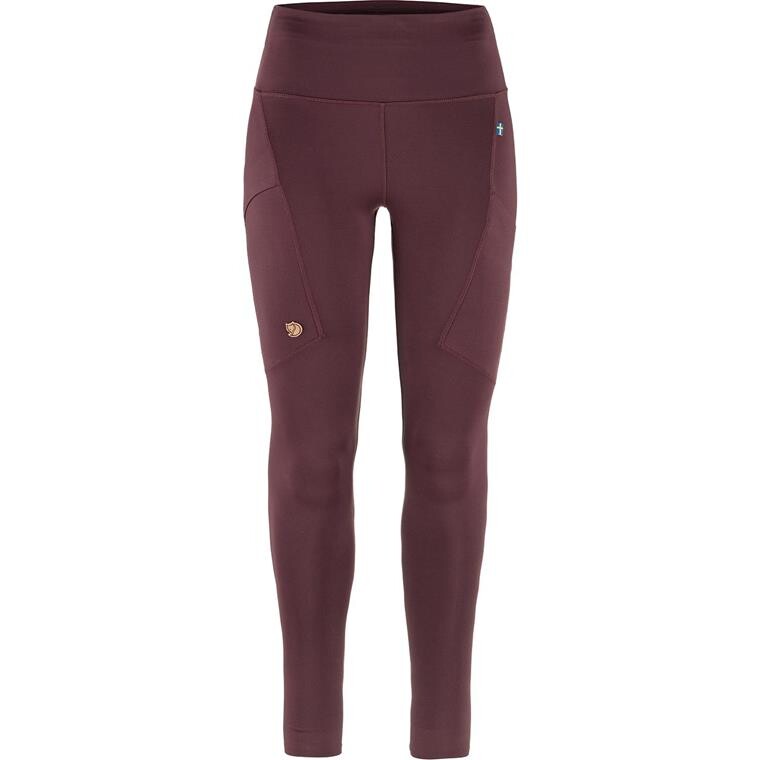 Fjällräven Womens Abisko Tights  (Rød (PORT/357) XX-small)