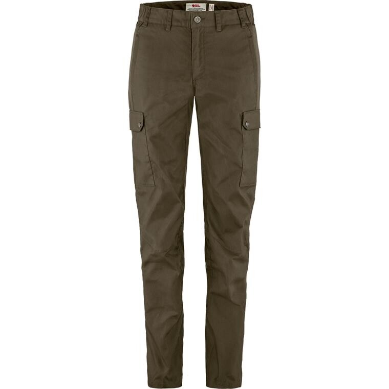 Fjällräven Womens Stina Trousers  (Grøn (DARK OLIVE/633) 34)