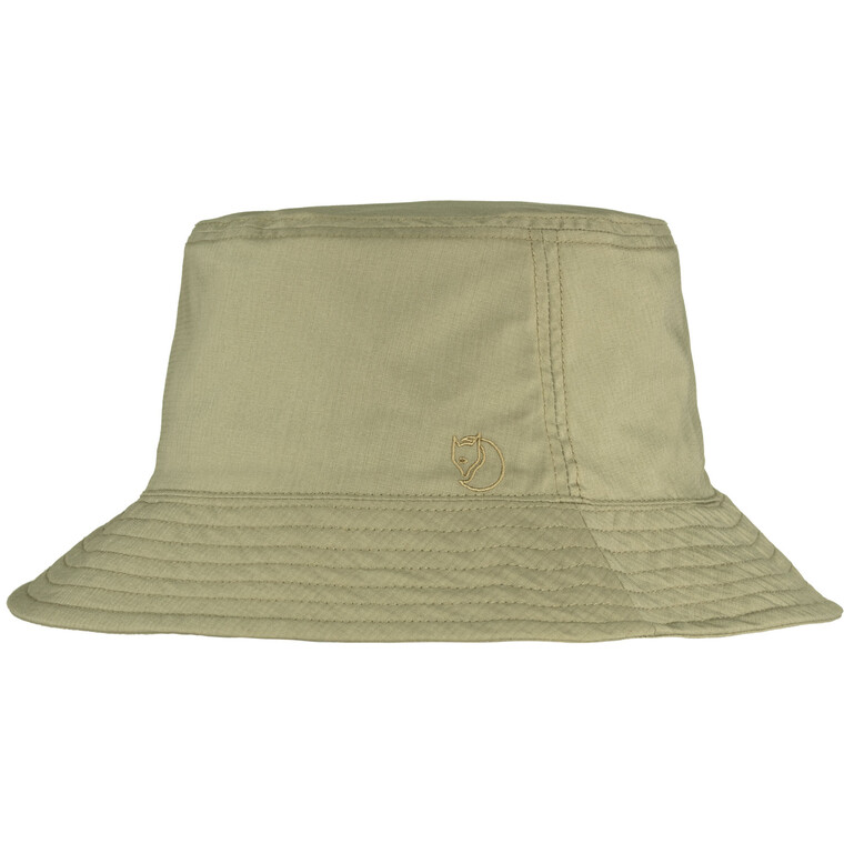 Fjällräven Reversible Bucket Hat (Beige (SAND STONE-LIGHT OLIVE/195-622) Small/medium)