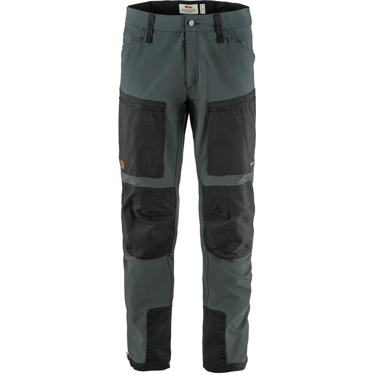Fjällräven Mens Keb Agile Trousers (Sort (BASALT-IRON GREY/050-048) 44)