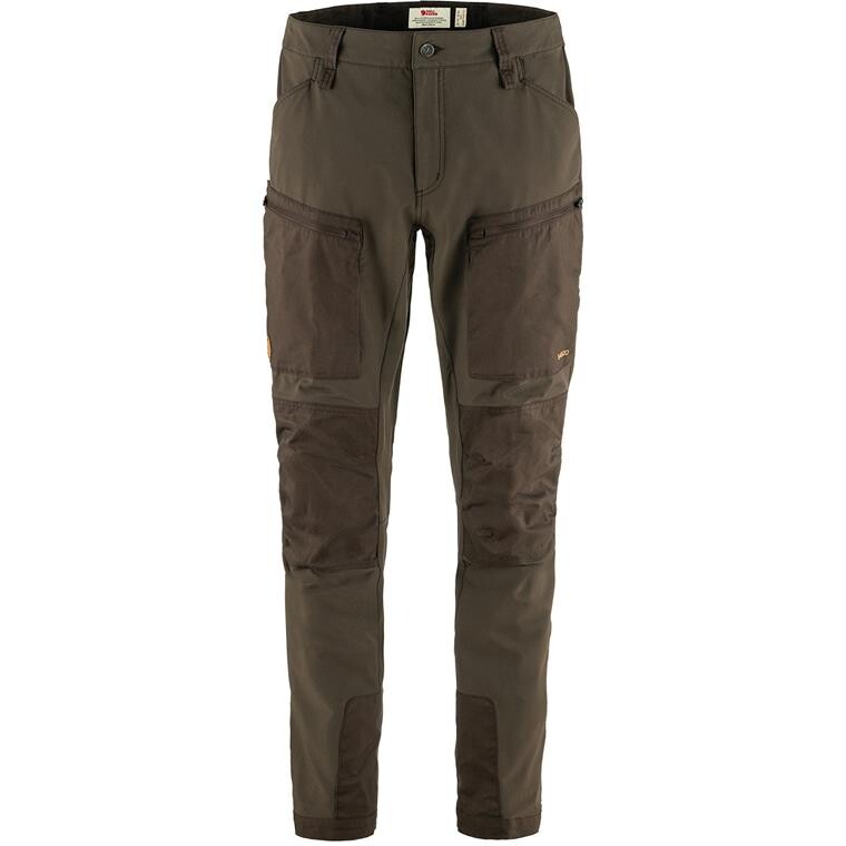 Fjällräven Mens Keb Agile Trousers  (Grøn (DARK OLIVE/633) 44)