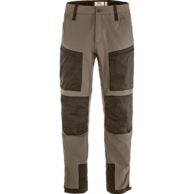 Fjällräven Mens Keb Agile Trousers  (Brun (SUEDE BROWN-DK OLIVE/244-633) 44)