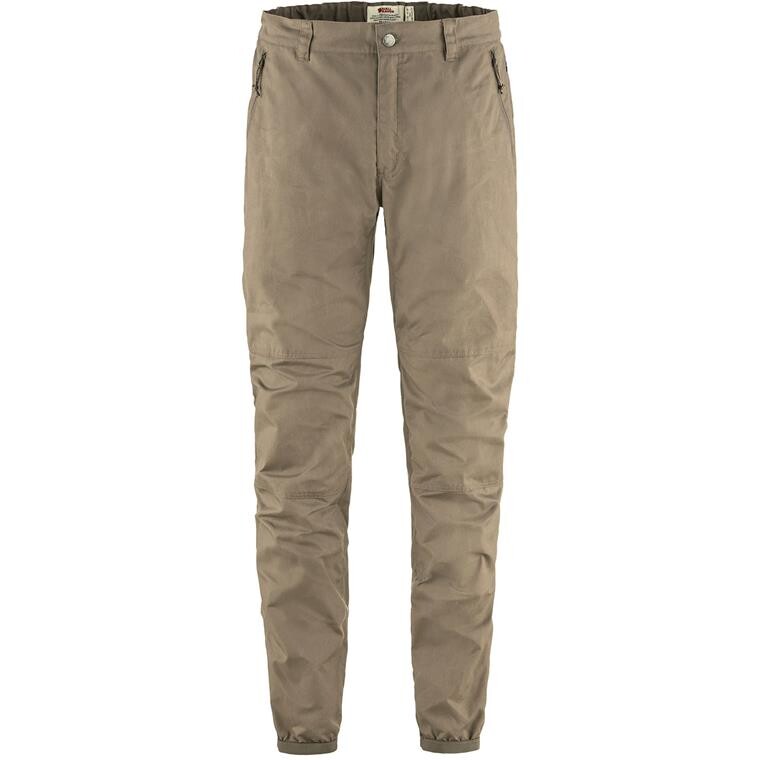 Fjällräven Mens Vardag Trousers  (Brun (SUEDE BROWN/244) 44)