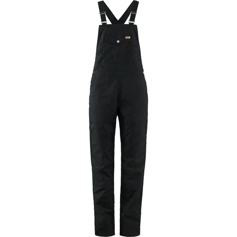 Fjällräven Womens Vardag Dungaree Trousers  (Sort (BLACK/550) XX-small)