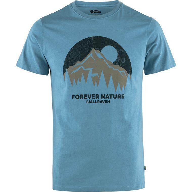 Fjällräven Mens Nature T-shirt (Blå (DAWN BLUE/543) Small)