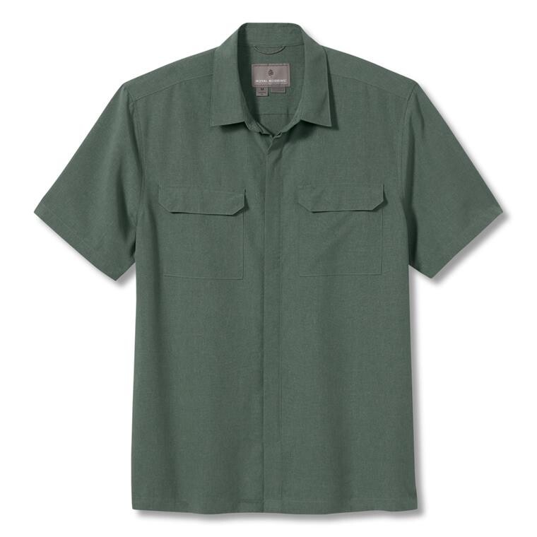 Royal Robbins Mens Sonoran Desert S/S  (Grøn (DUCK GREEN) Small)