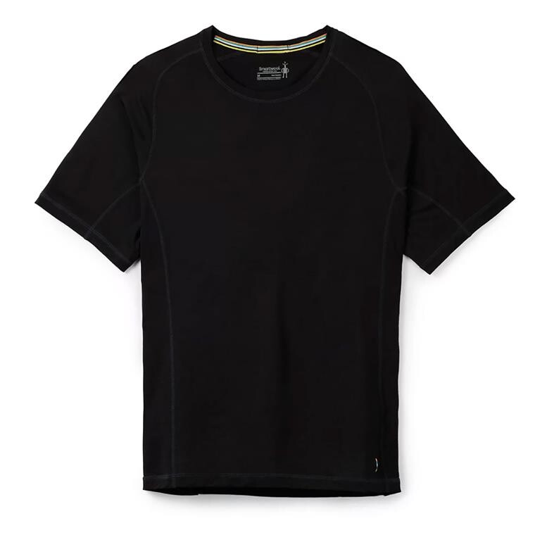 Smartwool Mens Active Ultralite Short Sleeve (Sort (BLACK) Small)