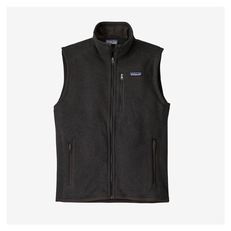 Patagonia Mens Better Sweater Vest  (Sort (BLACK) Small)
