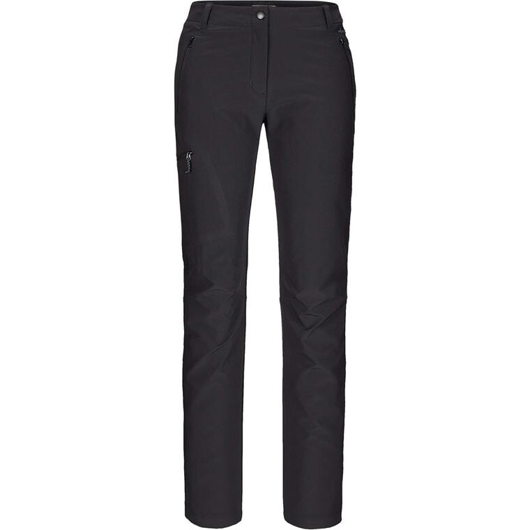 Frilufts Womens Skogar Softshell Pants  (Sort (CAVIAR) 40)