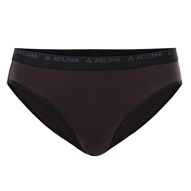 Aclima Womens Lightwool Briefs (Lilla (CHOCOLATE PLUM) X-small)