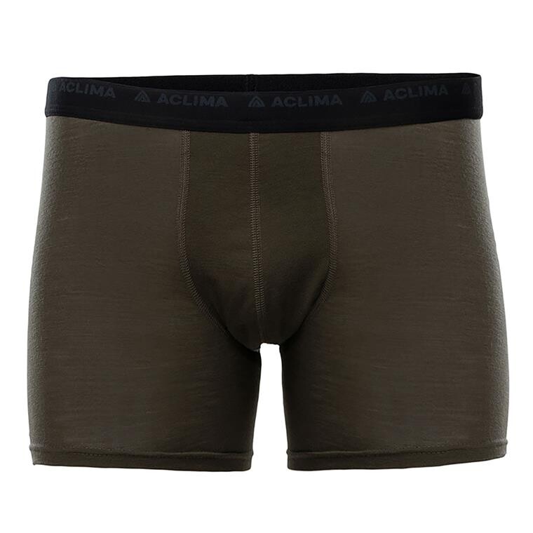 Aclima Mens Lightwool Shorts (Grøn (TARMAC) X-small)
