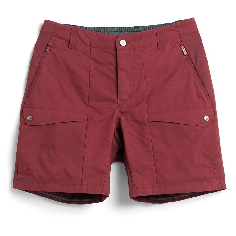 Fjällräven Womens S/F Rider's Hybrid Shorts  (Rød (BORDEAUX RED/347) 40)
