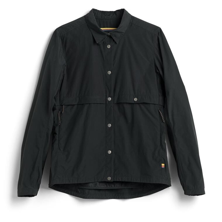 Fjällräven Womens S/F Rider's Wind Jacket  (Sort (BLACK/550) XX-small)