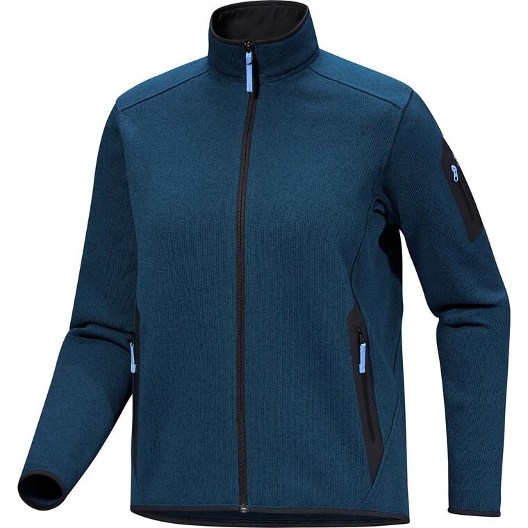 Arcteryx Womens Covert Cardigan (Blå (MIDNIGHT FROST HEATHER) Small)