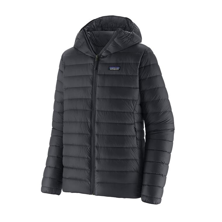 Patagonia Mens Down Sweater Hoody (Sort (BLACK) Small)