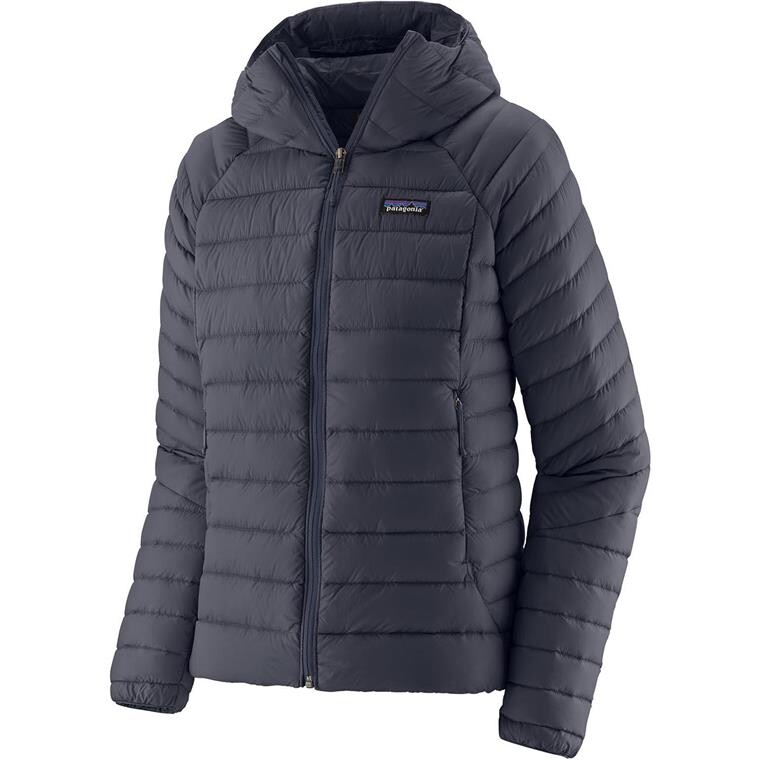 Patagonia Womens Down Sweater Hoody (Blå (SMOLDER BLUE) Medium)