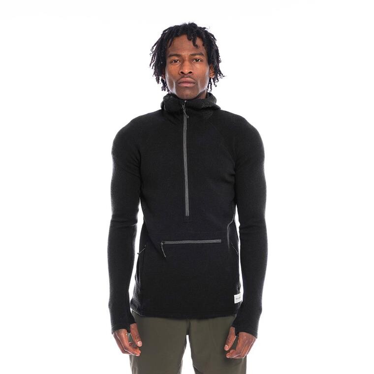Artilect Mens Sundown 250 1/2 Zip Hd (Sort (BLACK) Small)